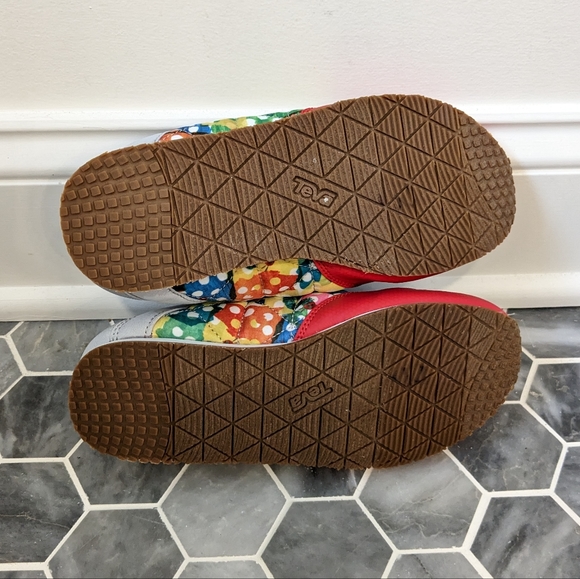 Teva X Eric Carle Hungry Caterpillar Collaboration Ember Mocs Slip On Shoes - Picture 7 of 9